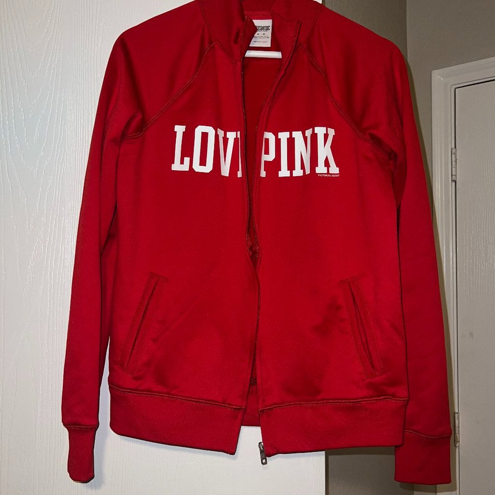 Womens Ohio State Full Zip Victorias Secret Jacket, Size M